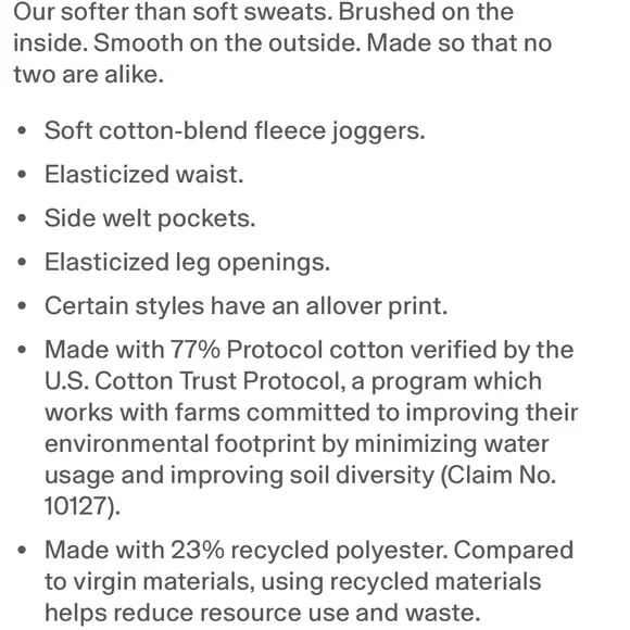 Gap High Rise VintageSoft Joggers - Modern Red - Picture 4 of 10